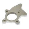 T3 T4 5-Hole Carbon Steel Exhaust Manifold Flange, Customizable Stainless Steel Option Available