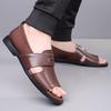 Herren Trendige Sandalen Anti-Rutsch Hausschuhe Lässig Bequem Einfach Strand Flats Herren Lässige Sandalen Herren Allround Slipper