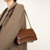 New versatile single shoulder messenger bag, cowhide high-quality niche baguette bag, high-end underarm bag, women's bag