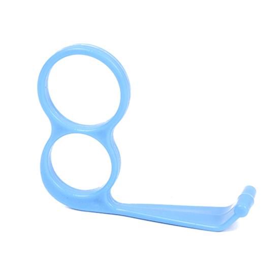 24Pcs Finger Ring Phone Bracket Hands-Free Finger Support Holder Plastic Desk Phone Stand with Anti-Slip Base