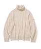 UNIFORM BRIDGE Alpaca Turtle Neck Knit Cream