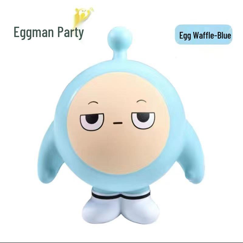 

Мультяшное яйцо вечеринка декомпрессионная игрушка: Вирусная детская фигурка с медленным восстановлением