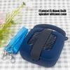 Portable Speaker Sleeve In Silicone with Wrist Strap and Access Openings for Storage, Daily Carry and Home Use