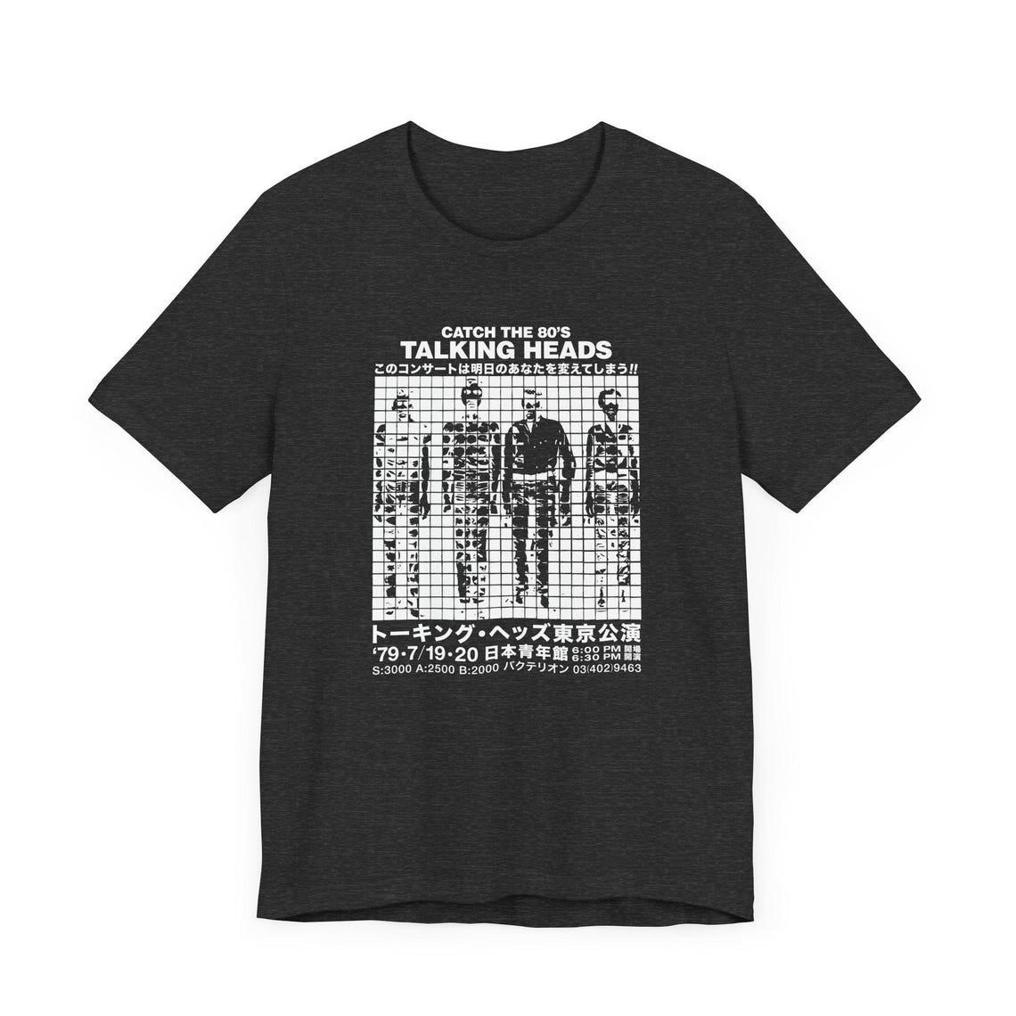 Футболка Talking Heads Live Japan 79,, Альтернативный рок УНИСЕКС РУБАШКА L