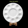 Plum Blossom Palette Set: Large, Medium, Small Dishes for Watercolor, Gouache, Oil, Acrylic & Chinese Painting – Ideal for Children & Students