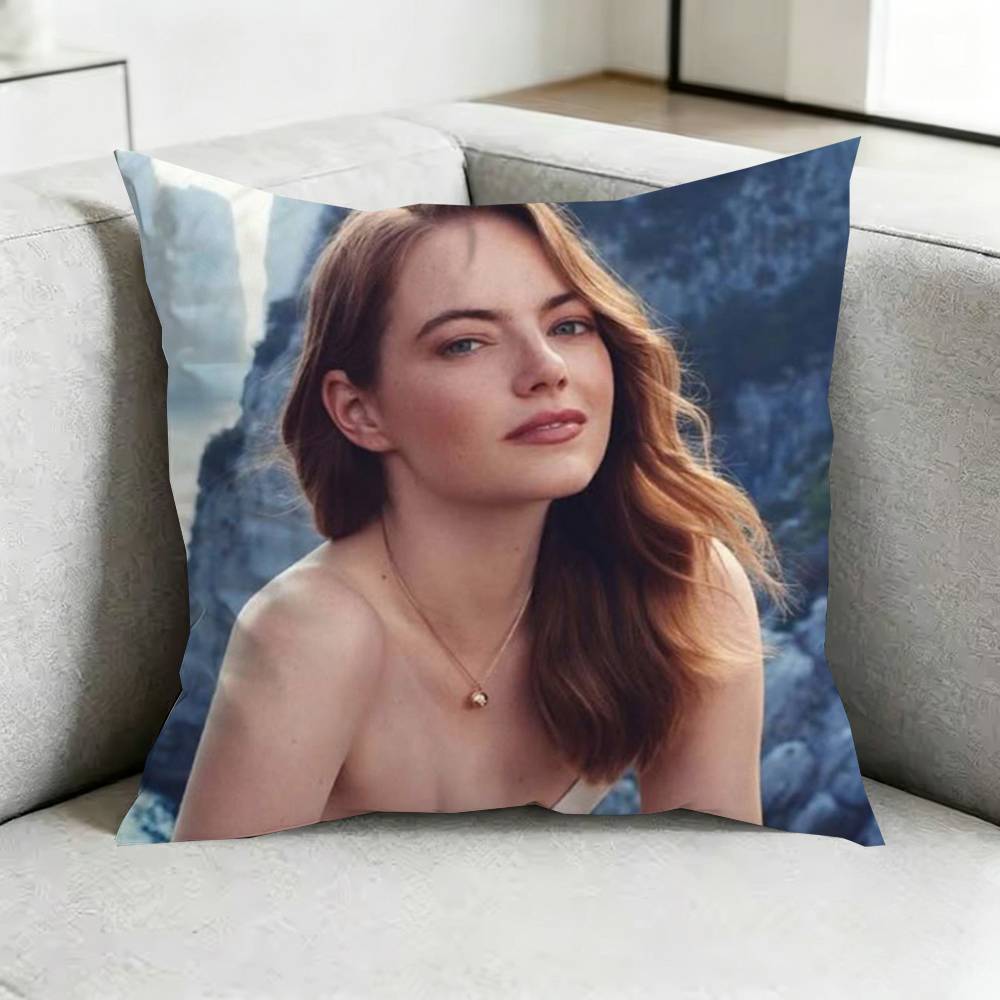 EmmaA SStone La La Land Pillow Case Square DoubleSided Sofa Cushion Cover Bedroom Bedside Pillow Gift