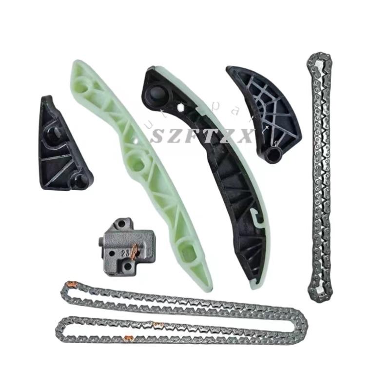 Timing Chain Kit 2432125000 2441025001 High Quality Auto Timing Chain Tensioner 8PCS Kit for Hyundai Kia G4KE 2.4L