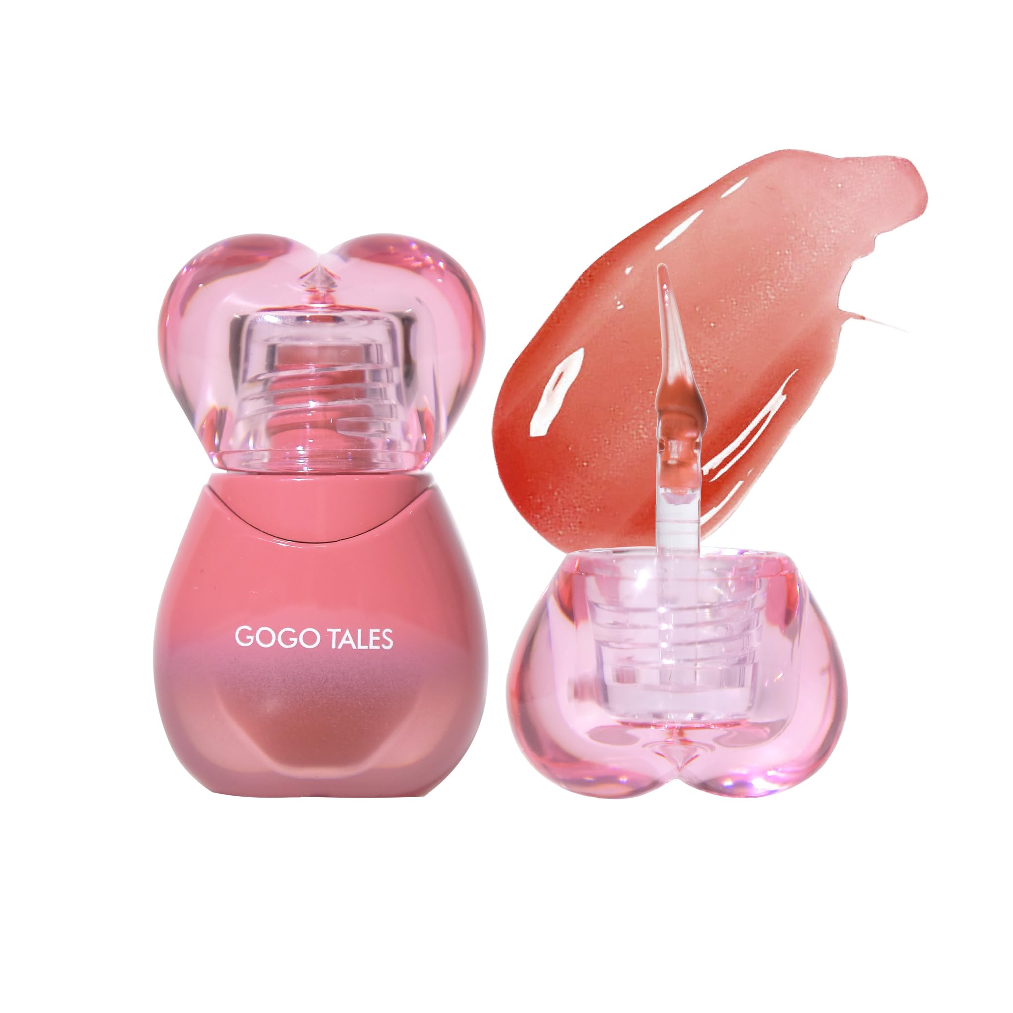 

GoGoTales Love Pop Gloss (04 Raspberry Mist) Lip Gloss, Shine, Lip Makeup, Volume, 3D, Moisturizing, Pink, Blue Tone, Transparency, Happiness,
