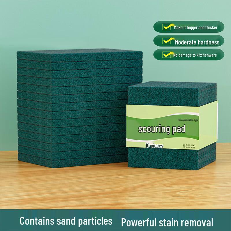 Thickened Kitchen Magic Cleaning Scourer Pads (10-Pack)