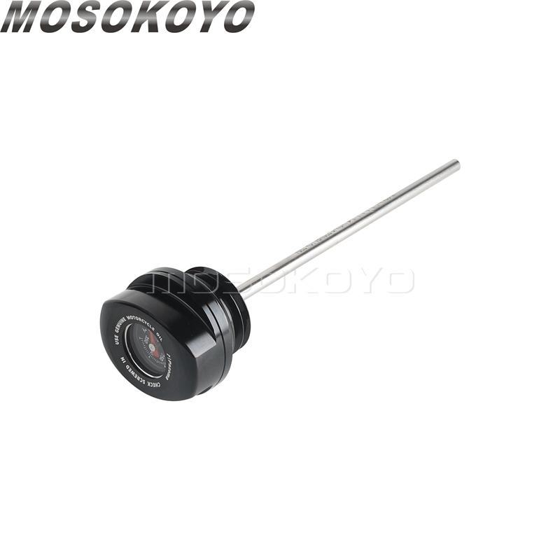 Motorcycle Oil Dipstick Thermometer Temp For Harley CVO Street Glide FLHX FLHXSE Road Glides FLTRXSE 2023-24 Oil Plug Temp Gauge