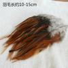50Pcsdiy Jewelry Accessories Feather Diy Feather Headdress Corsage Hat Shoes Handicrafts Decorative Materials