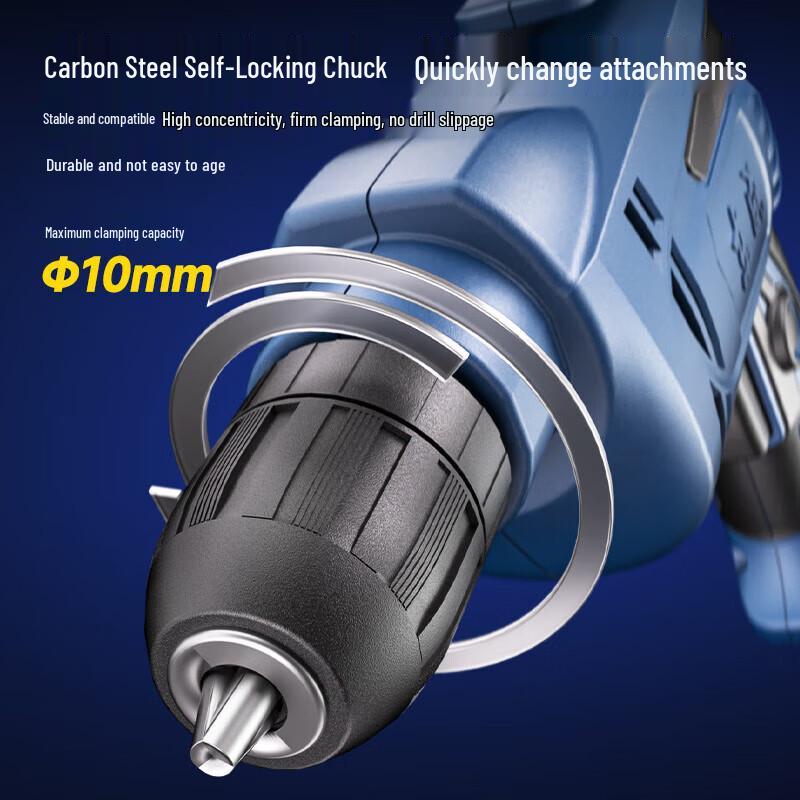 Dongcheng FF09-10 710W Electric Hand Drill CN Plug (adapter Included)