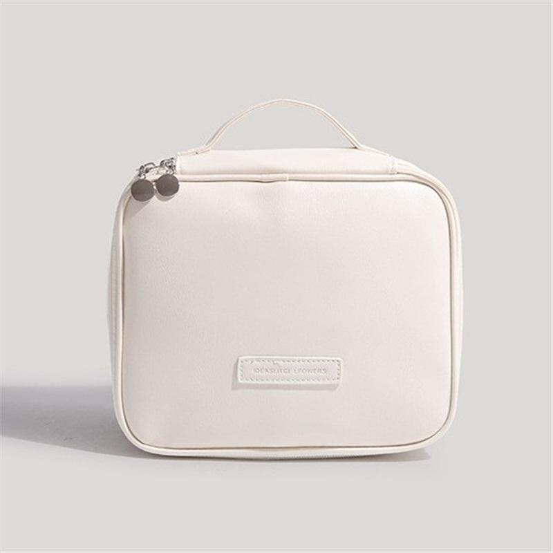 Portable Large Capacity Travel Makeup Bag, Cosmetic Storage Case For Makeup Brushes & Beauty Supplies