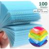 Eastern Wolf Sticky Notes 2x2 Self-Stick Notes 8 Bright Multi Colors Sticky Notes 16 Pads 100 Sheet/Pad