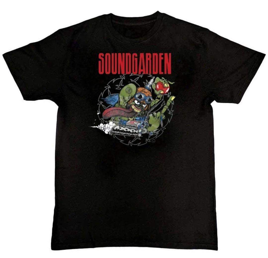 Men s and Women s T-shirts Vtg Soundgarden Band 1991 Tour Graphic Print Unisex T-Shirt S M L XL 2 3 4 XL XS