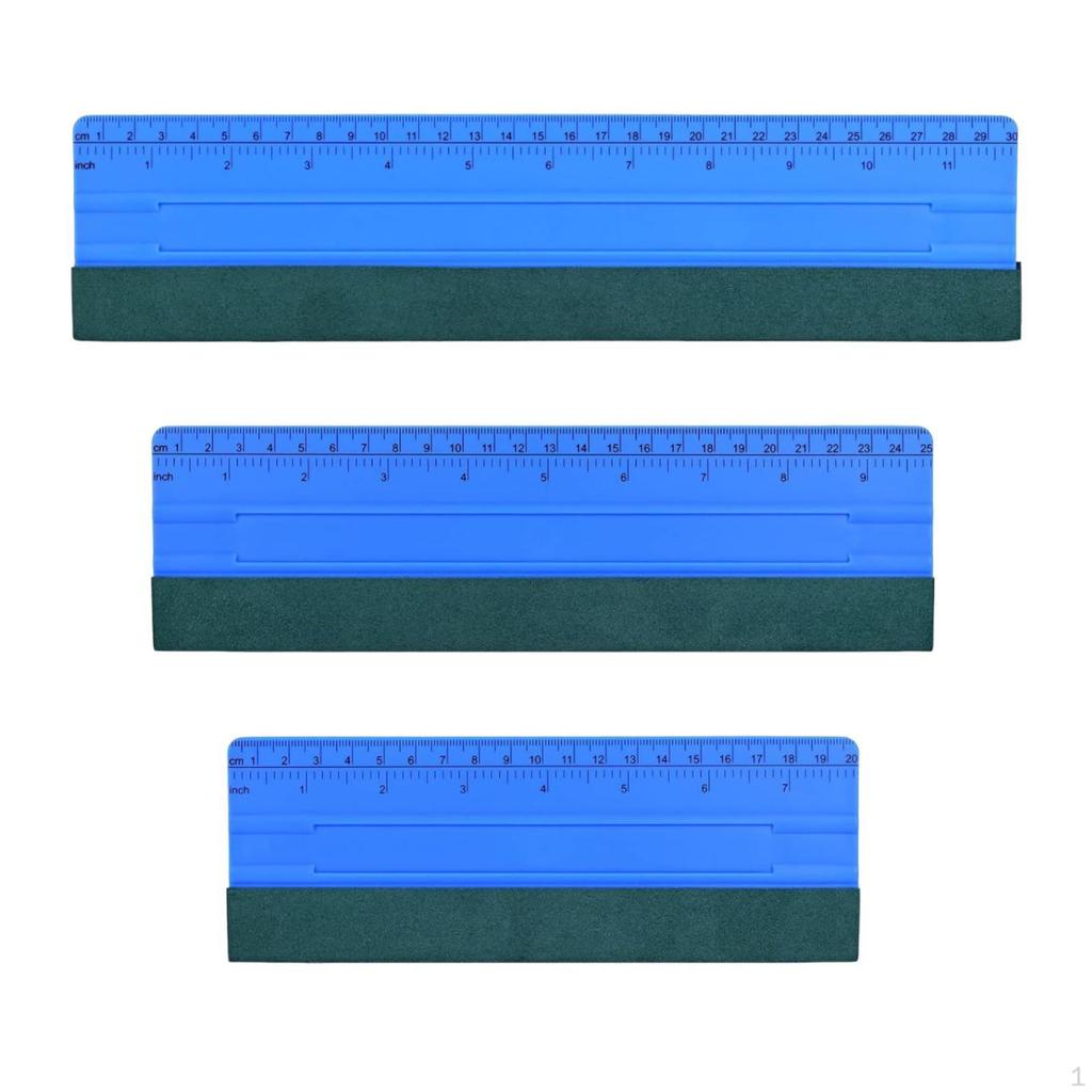 3 Squeegees for Car Vinyl, Decals, Wallpaper, Large Size, Film Application, Signs, And