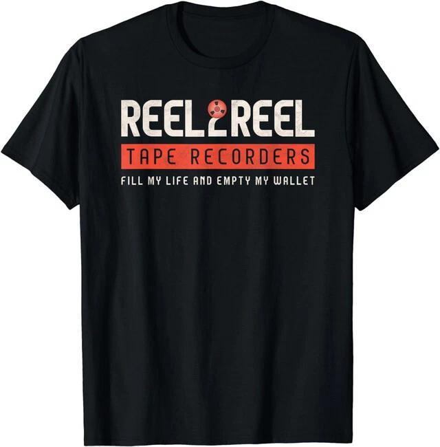 NEW LIMITED Reel To Reel Tape T-Shirt XS