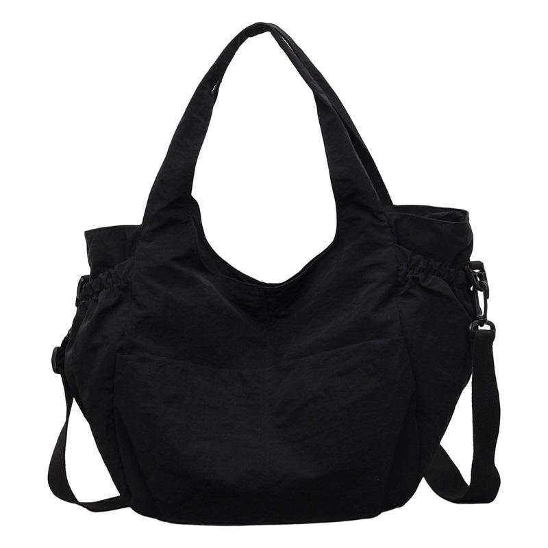 

Large Capacity Tote Bag Women s Handbag Lightweight Shoulder Crossbody Bag чёрный