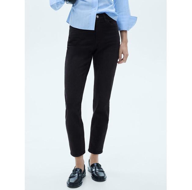 

Джинсы Mango Newmom 77014027 черный Mom Fit 44
