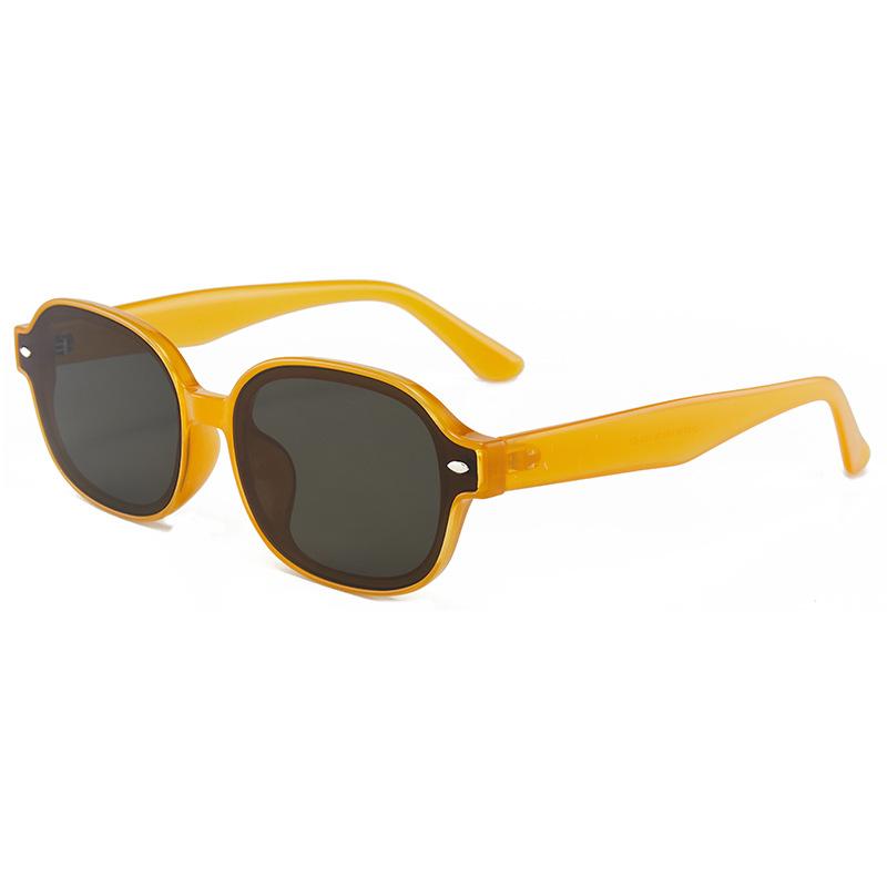 Retro Personalized Women'S Sunglasses Uv Protection Trend Sunglasses Fashion Versatile Sunglasses Men