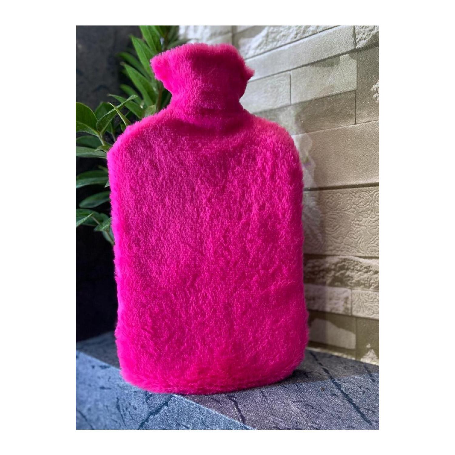 

Розовая плюшевая сумка для горячей воды