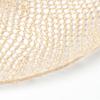 European and American Spring and Summer New Hollow Woven Sisal Dome Big Brim Straw Hat Women's Sun Hat Outdoor Sun Protection Beach Hat