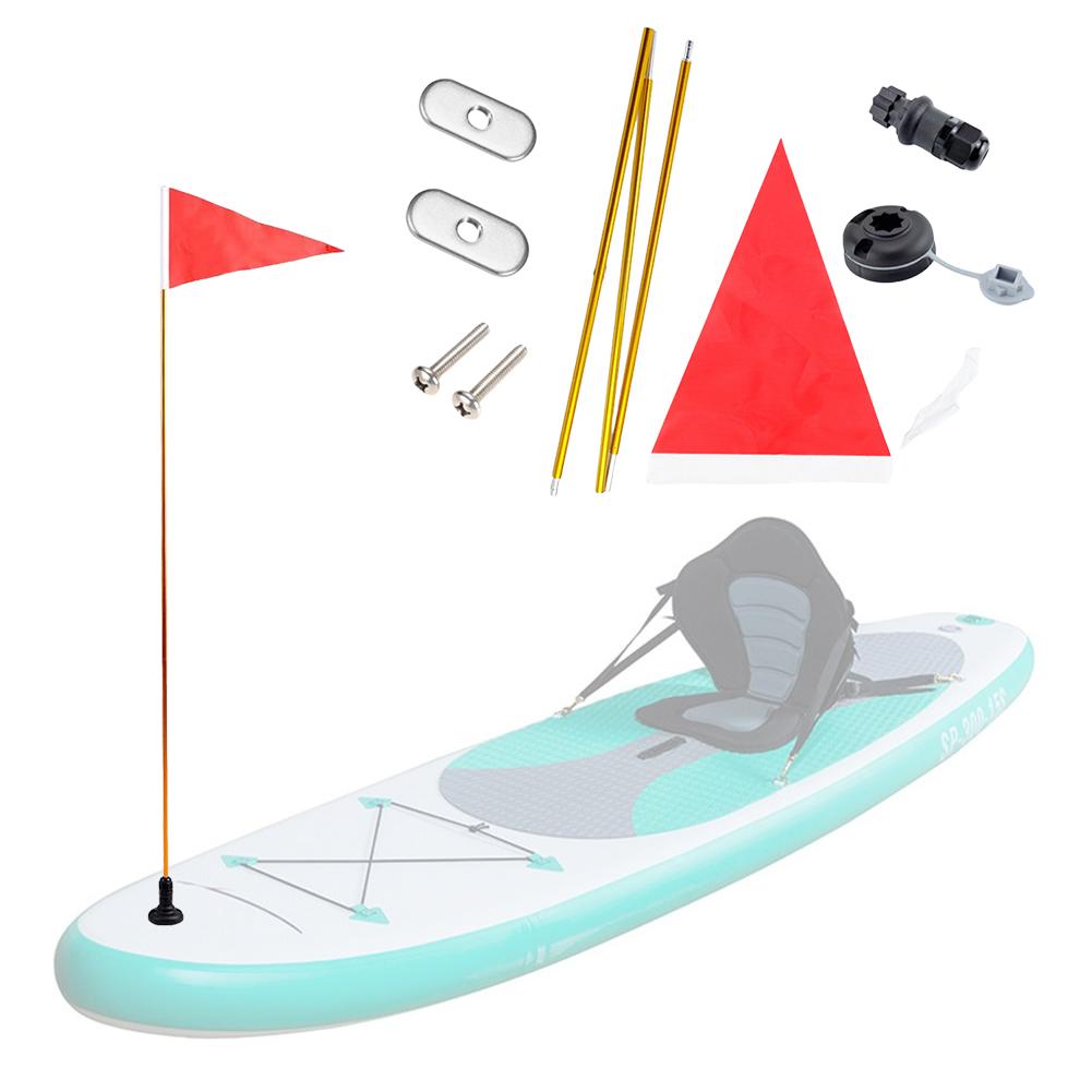 Kayak Flag Mount Kit High-Visibility Boat Flag Mount Set Canoe Safety Flag Kayak Safety Flag for Kayak Canoe Boat