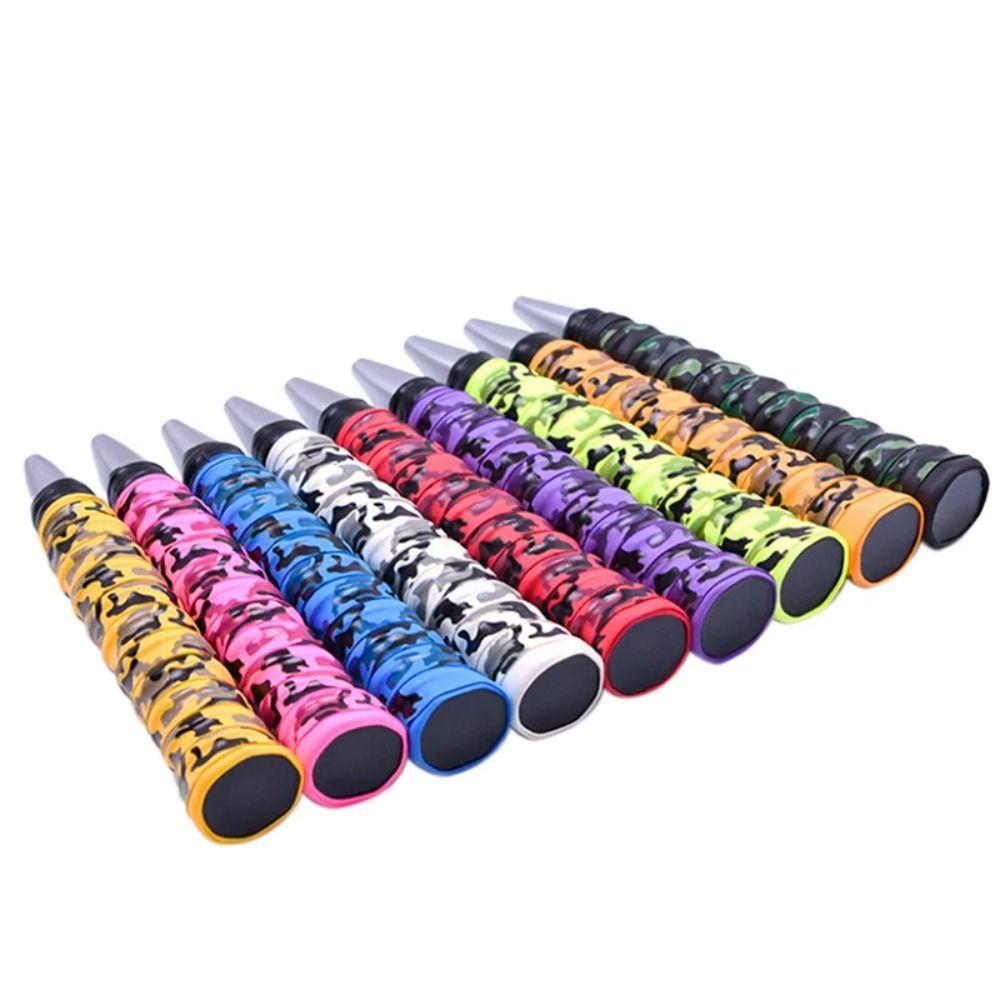 Anti-slip Band Badminton Racket Grip Tape Multicolor Camouflage Sweatband Soft Racquet Overgrips