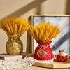 Chinese Flower Vase Planter Pot Money Bag Shape Piggy for Home Decor Gift Cabinet