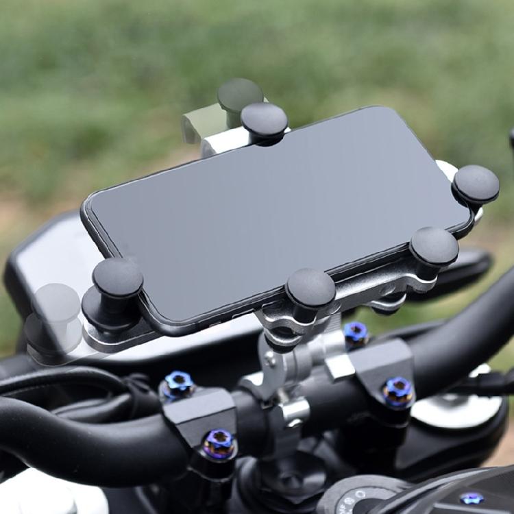 Mountain Bike Phone Mount Stand Aluminum Alloys Bicycles Phone Holder Universal Bike Handlebars Phone Mount Clip