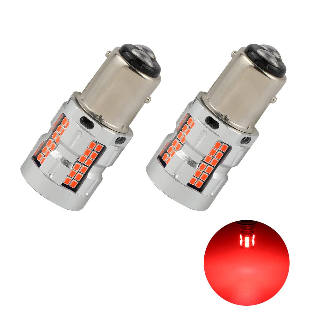 Catland S25 Double LED Brake Lamp Red Tail Lamp Red S25 Double 1157 BAY15D P21/5W Different level pin красный