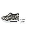 New Spring and Autumn Women's Shoes New Fashion Slip-on Thick-soled Flower Printed Casual Breathable Anti-Slip Sneakers