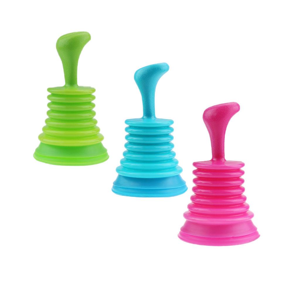 1PC Pipeline Dredge Suction Cup Toilet Plungers Press Cleaning Sink Drain Pipe Tool Sink Pipe Strong Dredger Tools Accessories