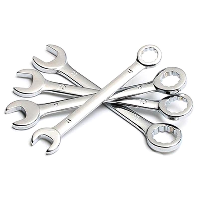 10Pcs 4-11mm Mini Box Wrench Set Open Dual-Purpose Combination Ratchet Wrenches Metric/Inch Wrench Hand Tools