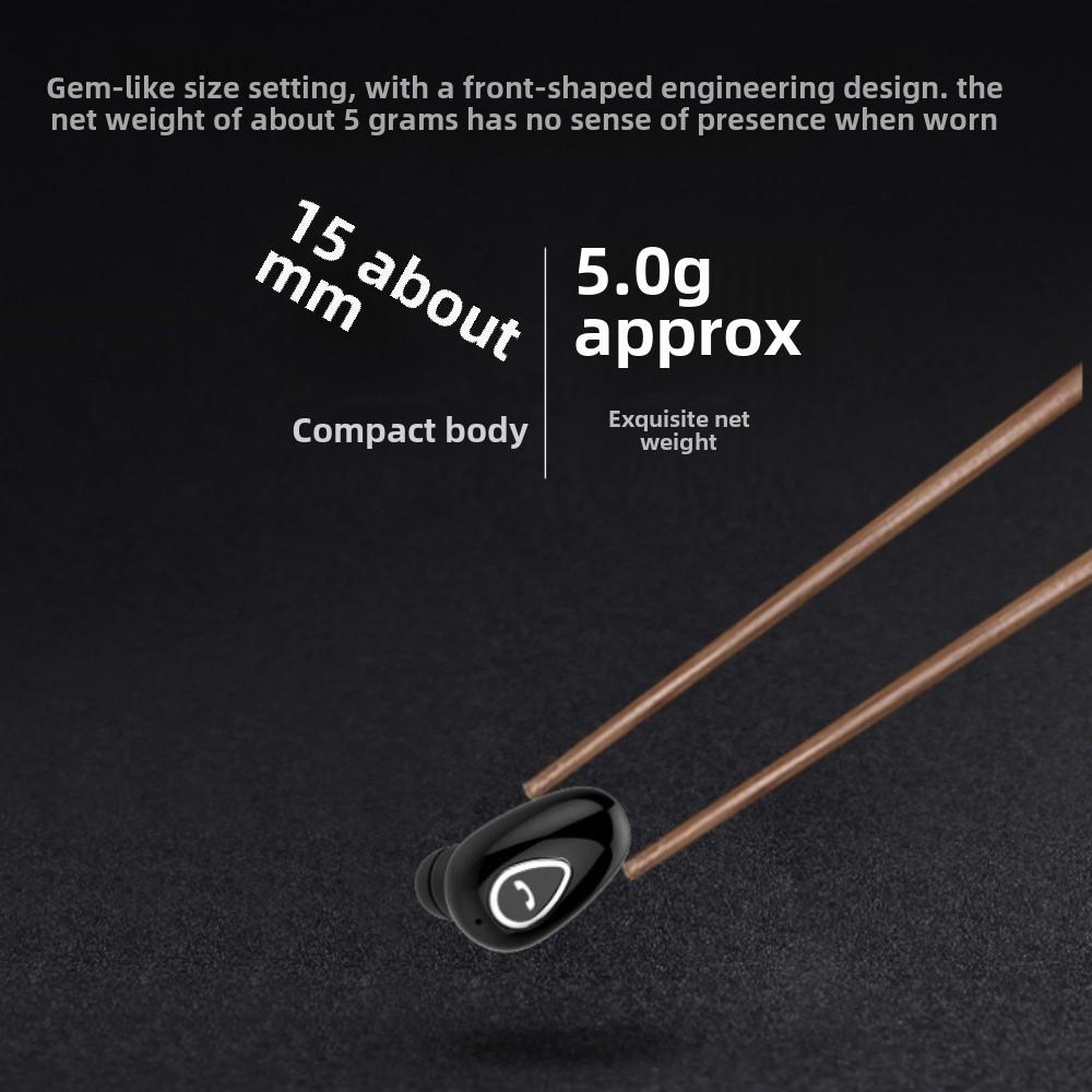 Słuchawki Bluetooth Klips na ucho Bezprzewodowe Bardzo długa żywotność Sportowe Dotykowe Słuchawki przewodnictwa kostnego