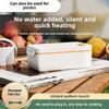 Portable Charging Student Large-capacity Electric Heating and Insulation Lunch Box Household Office Worker Lunch Box Hot Meal Artifact