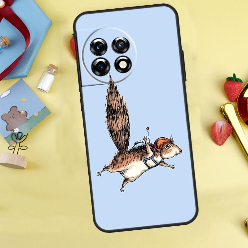 

Cartoon Squirrel Case For OnePlus Nord 5 CE 2 3 4 Lite N20 N30 OnePlus 10T 12R 13R 13T 10 11 12 13 15 Cover OnePlus Nord CE4