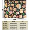 Capybara Gift Blanket Throw Blanket Lightweight Cozy Plush Blanket for Bedroom Living Rooms Sofa Couch 50"X40"