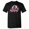 Men's US States Soccer Printed Short Sleeve T-Shirt, Breathable Crewneck Tee for Day Fan Support