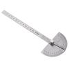 Steel Protractor 0- Angle Finder Rotation Ruler Student Tool