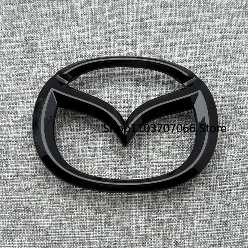 MAZDA CX-50 Logo ABS Black Carbon 2023 2024 2025 Car Hood Front Grill Rear Trunk Emblem Badge Sticker CX50 Accessory Refit