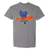 Colombia Biking - Cycling Summer Sports T Shirt - Graphite Heather