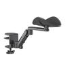 GIBBON MOUNTS Armrest, Desk Armrest for Computers, Six Height Adjustable Positions, Wrist Rest, 360° Rotation, Reduces Elbow, Arm, and Shoulder Fatigu