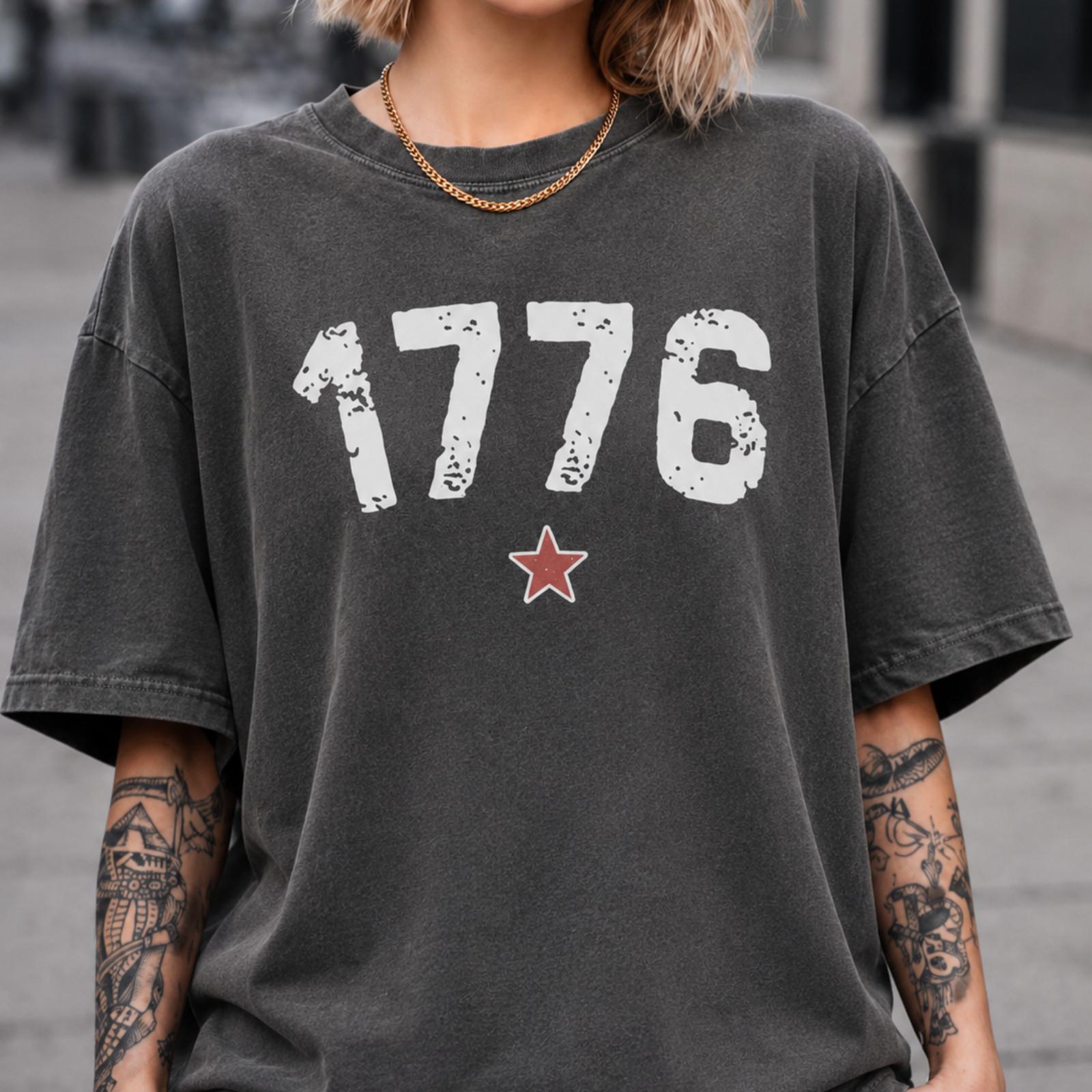 Est 1776 Shirt Founding Fathers America 250 Patriotic Graphic Tee S
