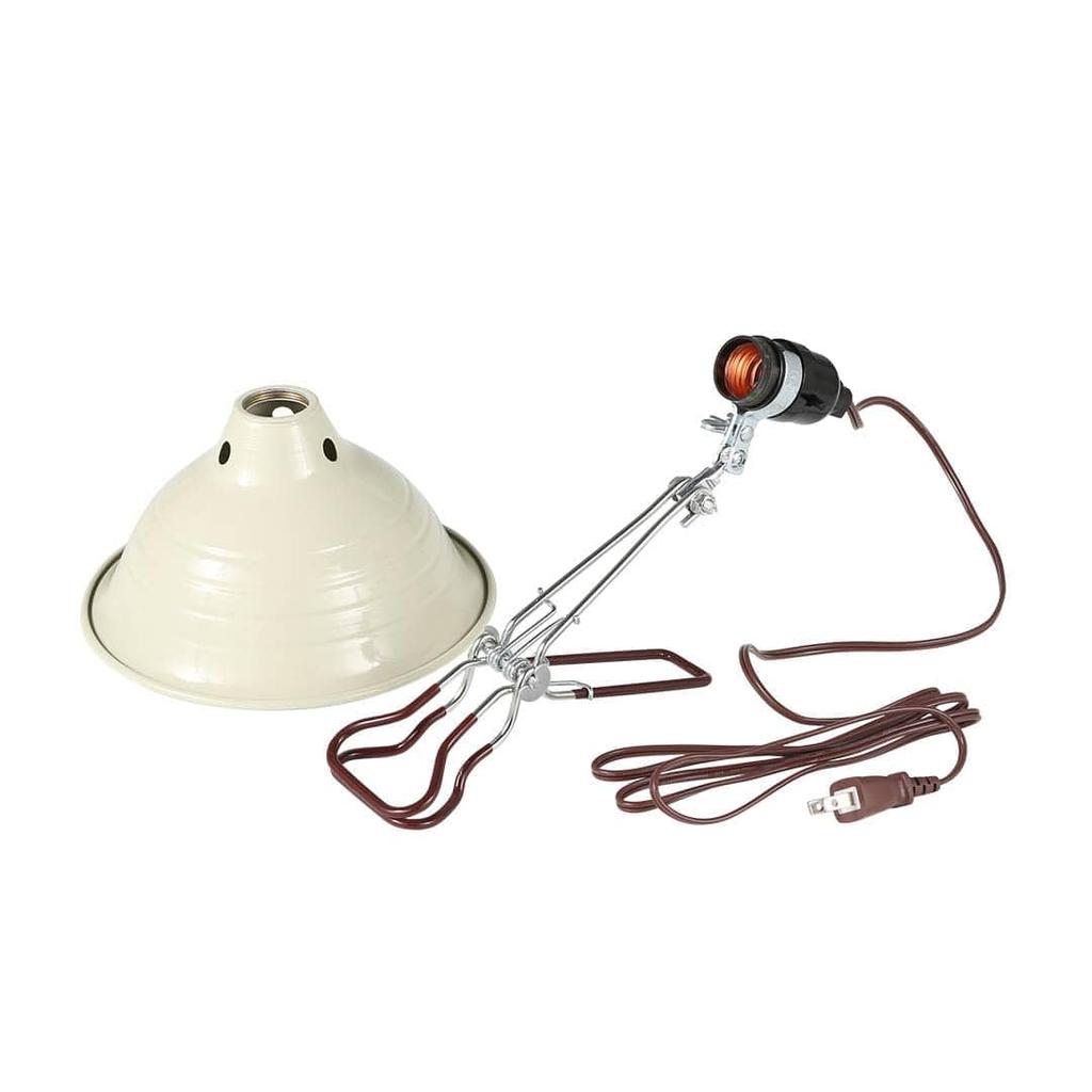 Dulton Aluminum Clip Lamp Medium Ivory Clip lighting with a distinct personality Light Outlet Photography Work IVORY Body length 37cm Diameter Cord