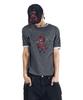 AAKAM Bad Horse Ringer Top (Dark Gray)