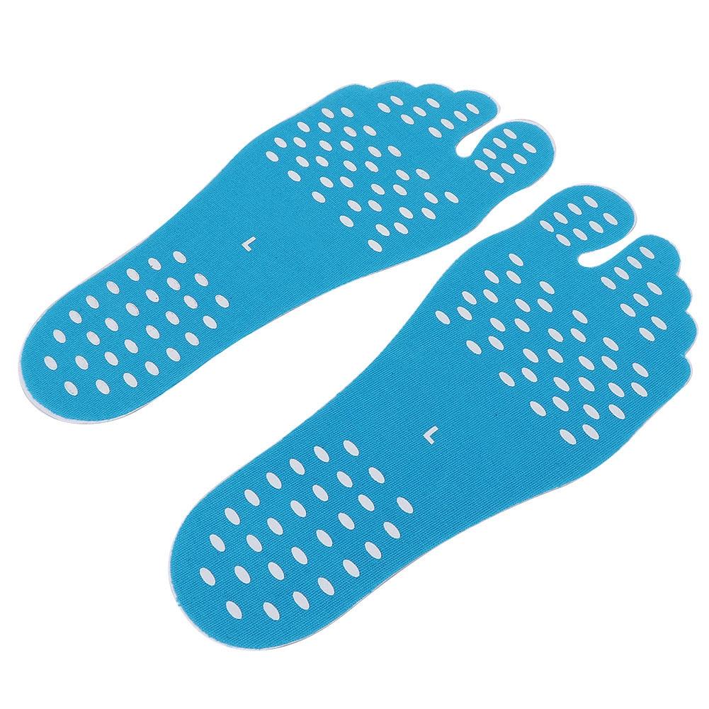 1 Pair Adhesive Anti slip Waterproof Heat Resistant Sticker Feet Pad for Outdoor Beach Summer