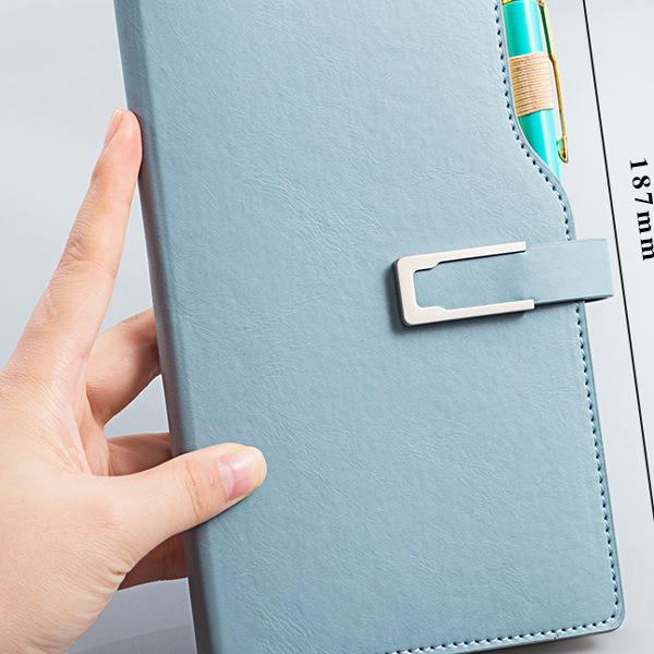 A6 Pocket Notebook with Pen Loop - Portable and Simple Diary