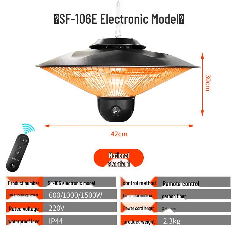 SEPAT SF-106E Commercial Wall-Mounted Electric Heater