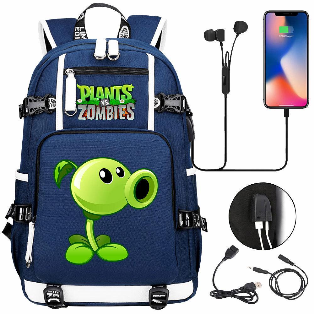 3-delige Schoolrugzakset voor Studenten Grote Capaciteit Oxford Stof Schooltas met Schouderband en Etui 48CMX30CMX15CM